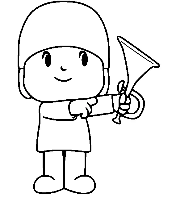 Desenhos de Pocoyo Para Colorir 34