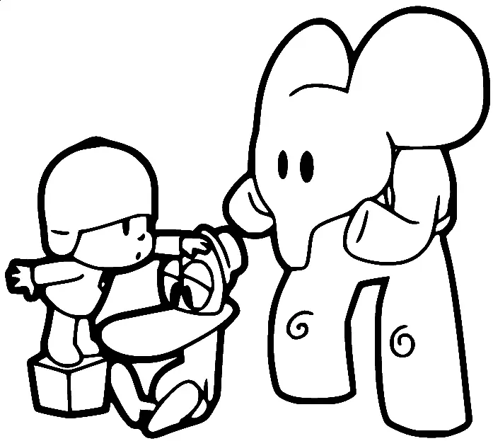 Desenhos de Pocoyo Para Colorir 39