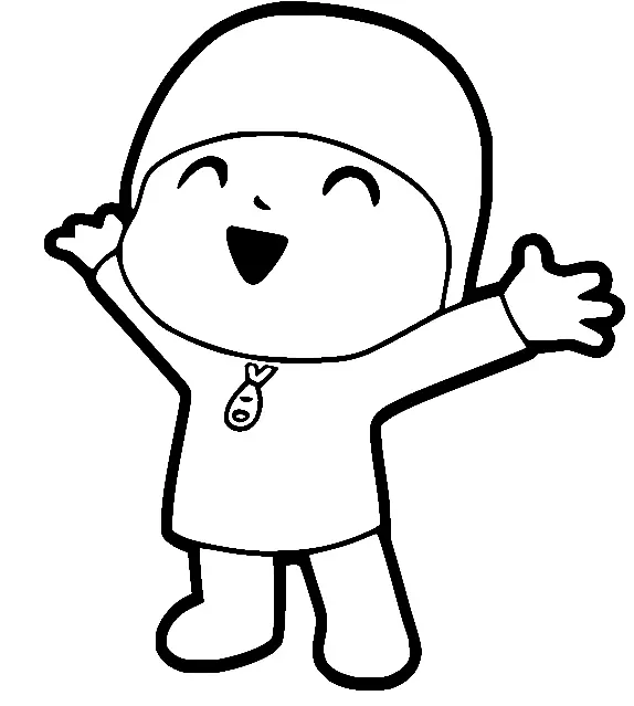 Desenhos de Pocoyo Para Colorir 4