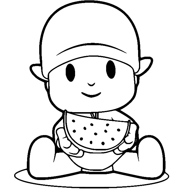 Desenhos de Pocoyo Para Colorir 40