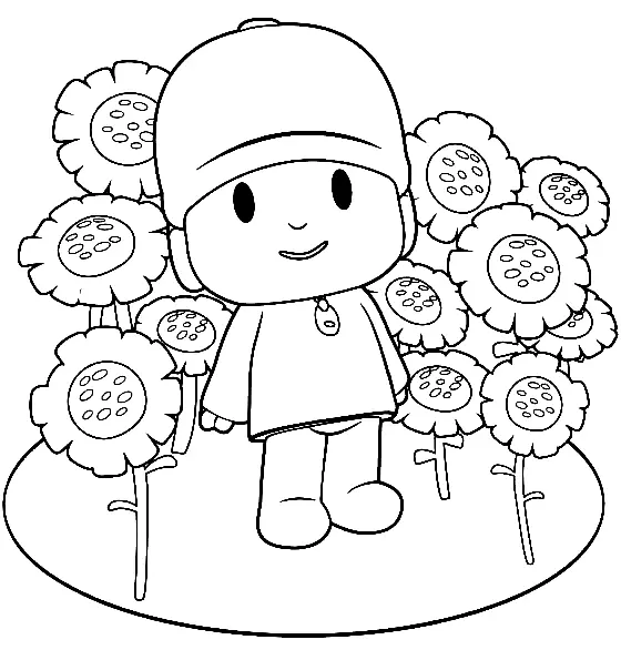 Desenhos de Pocoyo Para Colorir 42