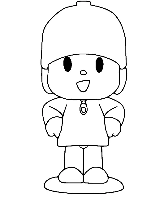 Desenhos de Pocoyo Para Colorir 43