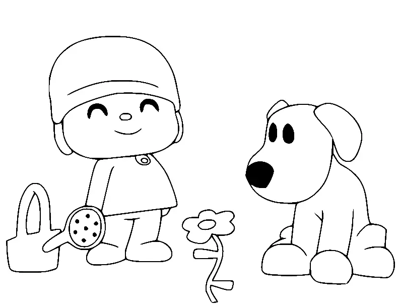 Desenhos de Pocoyo Para Colorir 45