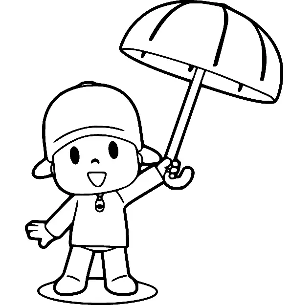 Desenhos de Pocoyo Para Colorir 47