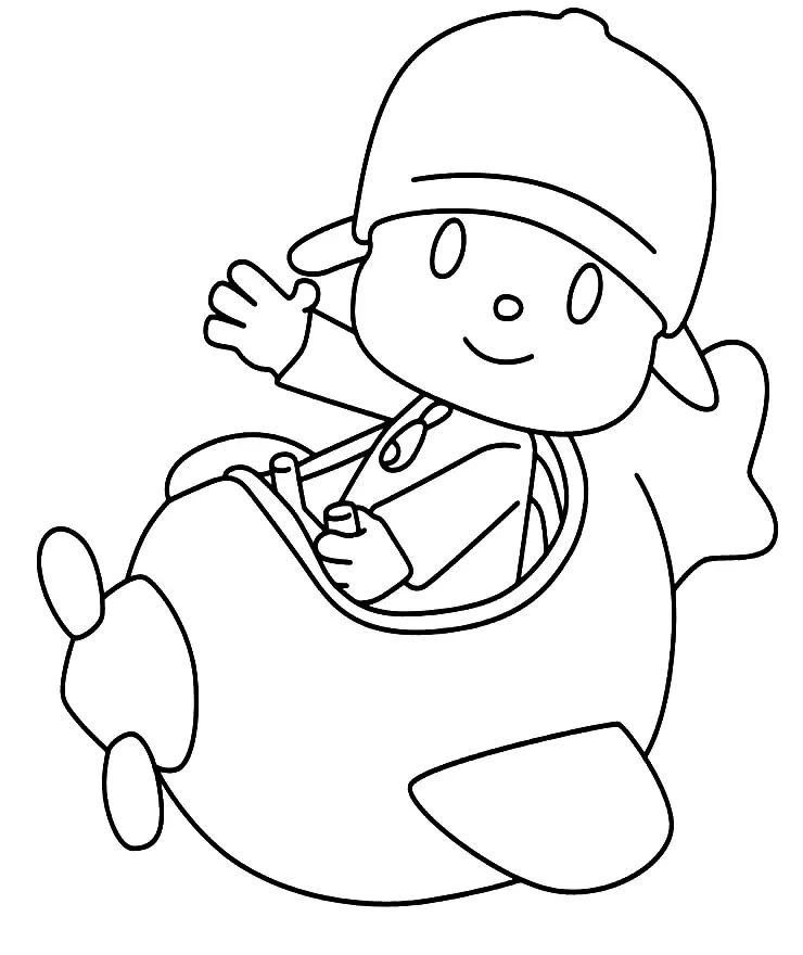 Desenhos de Pocoyo Para Colorir 48