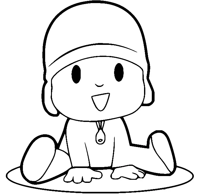 Desenhos de Pocoyo Para Colorir 9