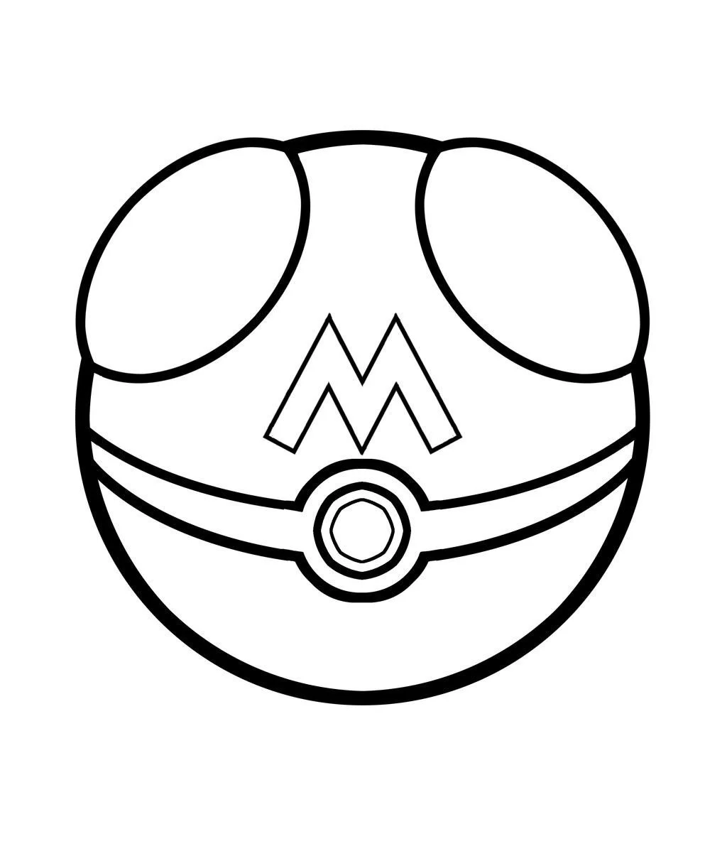 Desenhos de Pokebola Para Colorir 2