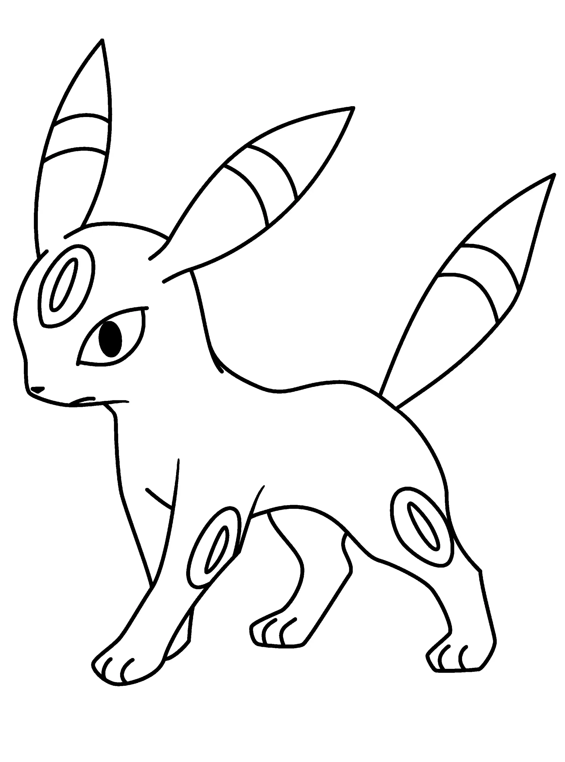 Desenhos de Pokemon Eevee Para Colorir 8