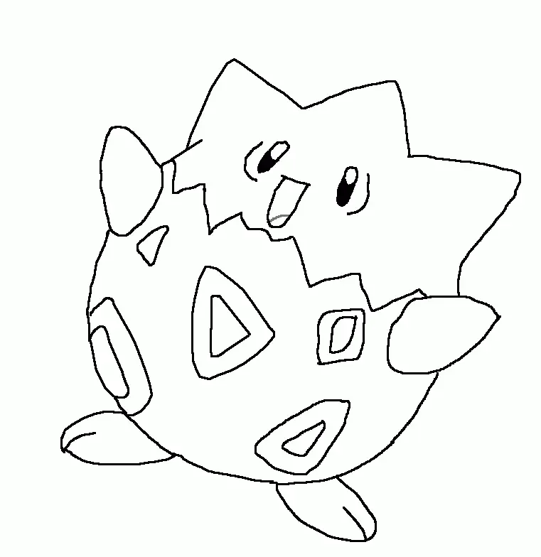 Desenhos de Pokemon Fofos Para Colorir