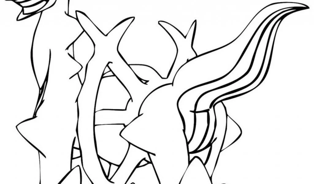 Desenhos de Pokemon Lendario Para Colorir 11