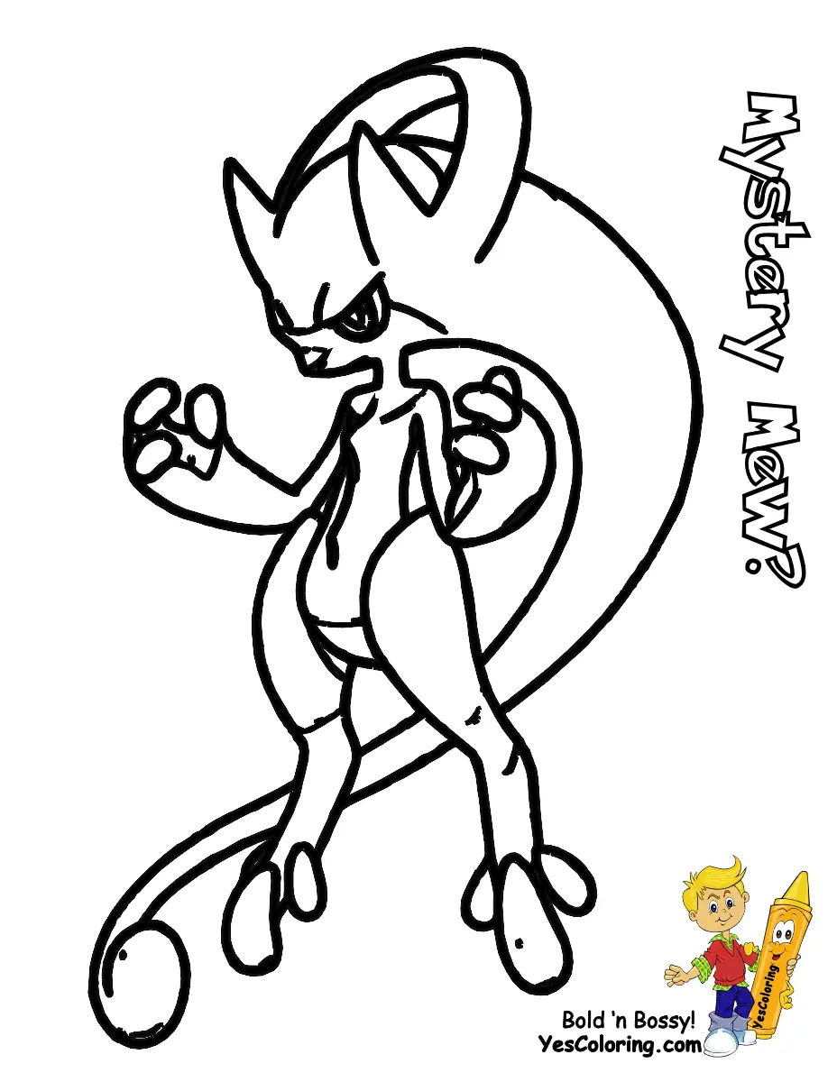 Desenhos de Pokemon Lendario Para Colorir 24