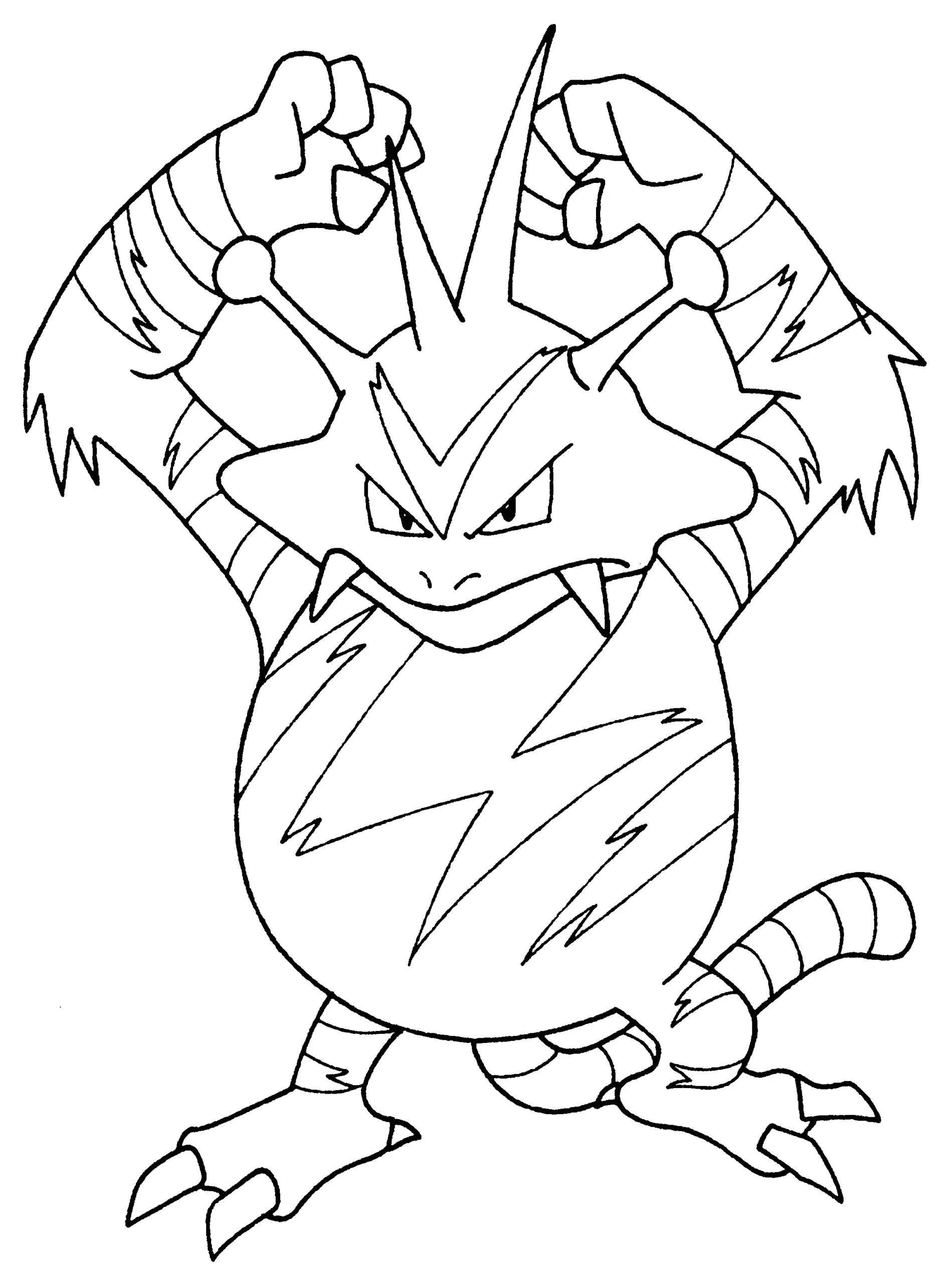 Desenhos de Pokemon Lendario Para Colorir 29