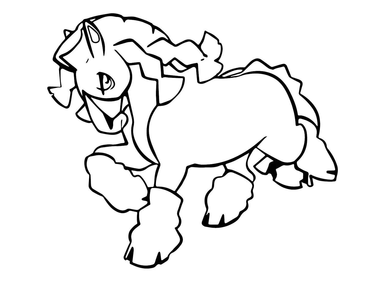 Desenhos de Pokemon Mudsdale Para Colorir 18