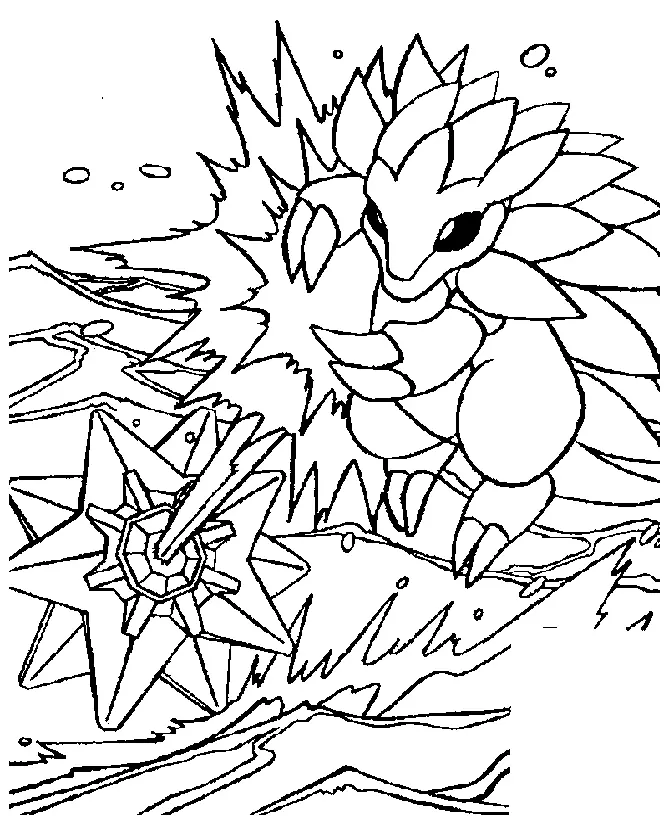 Desenhos de Pokemon Para Colorir 6