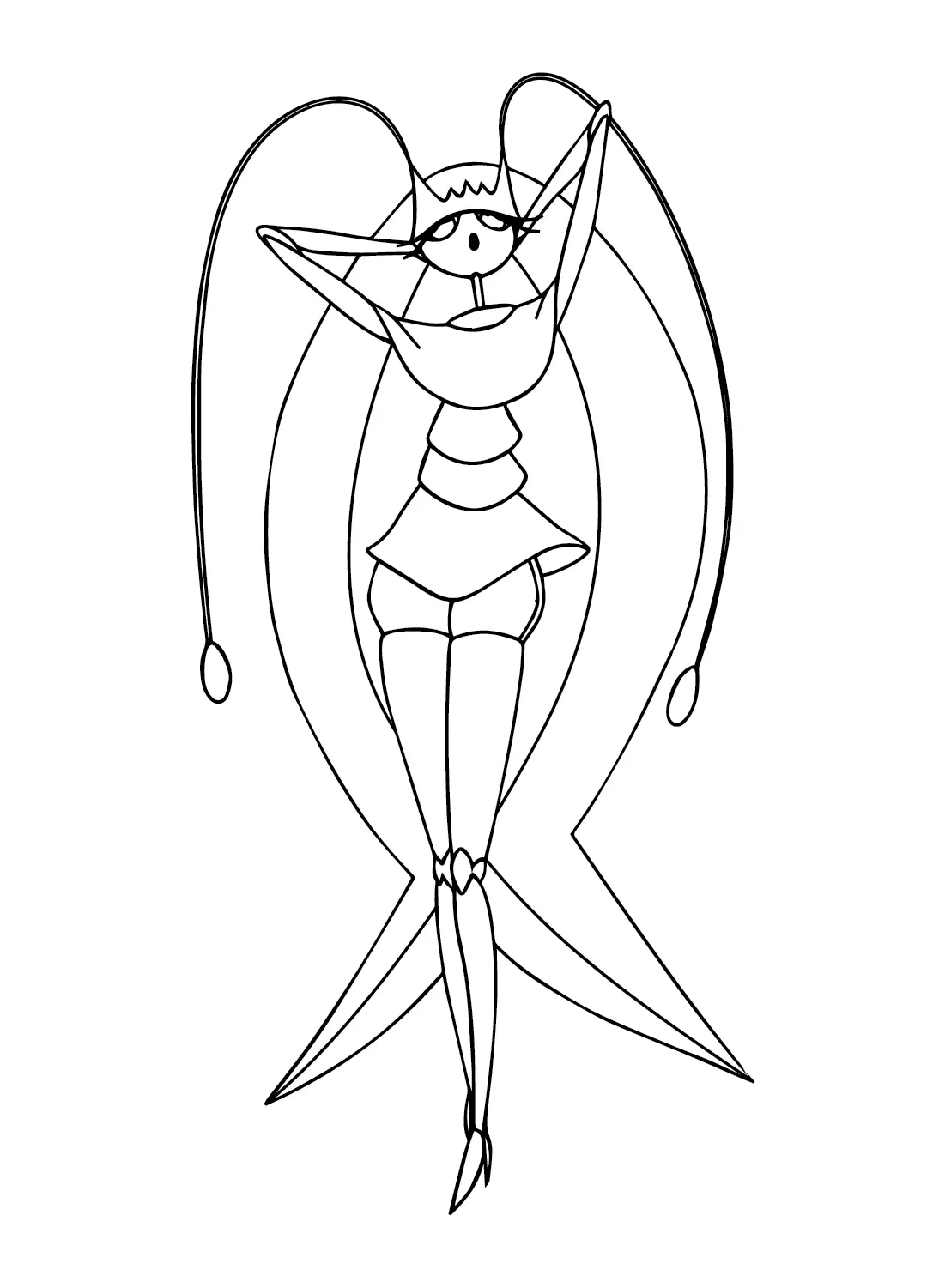 Desenhos de Pokemon Pheromosa Para Colorir 16