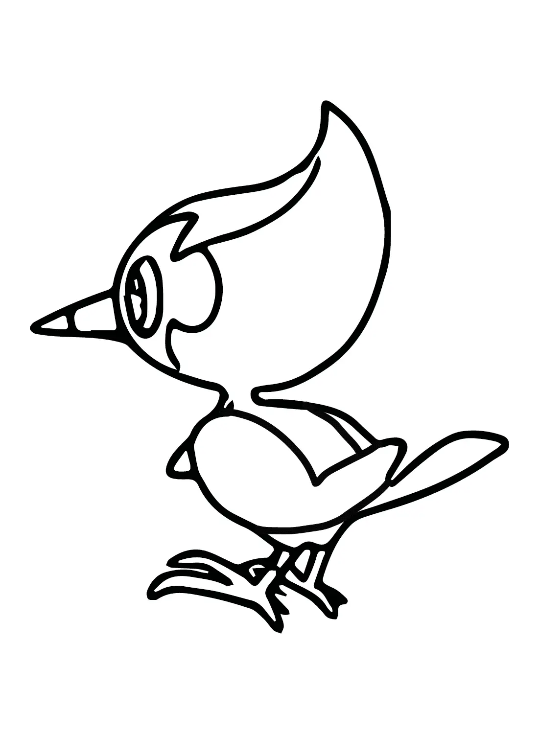 Desenhos de Pokemon Pikipek Para Colorir 4