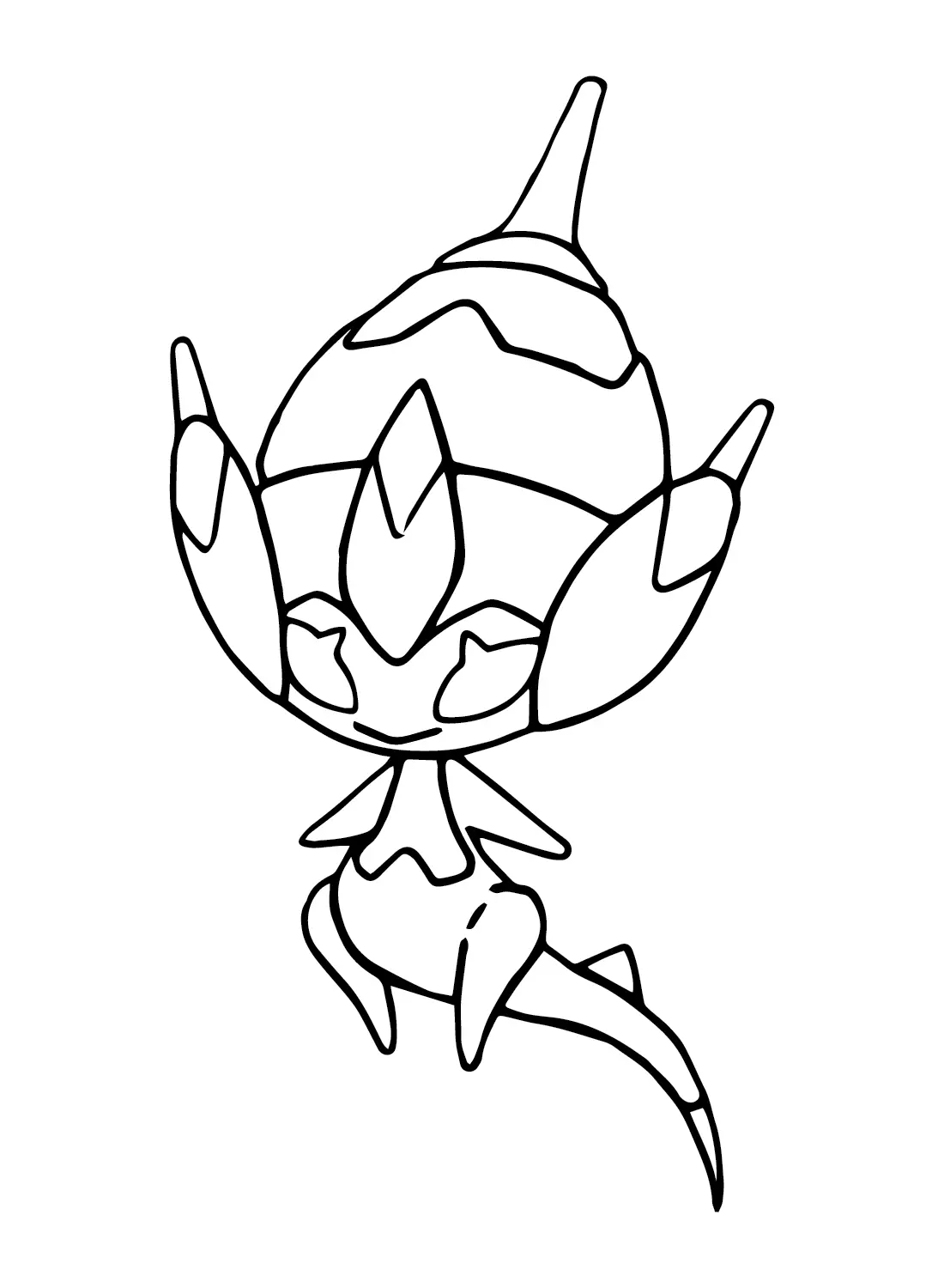 Desenhos de Pokemon Poipole Para Colorir 7