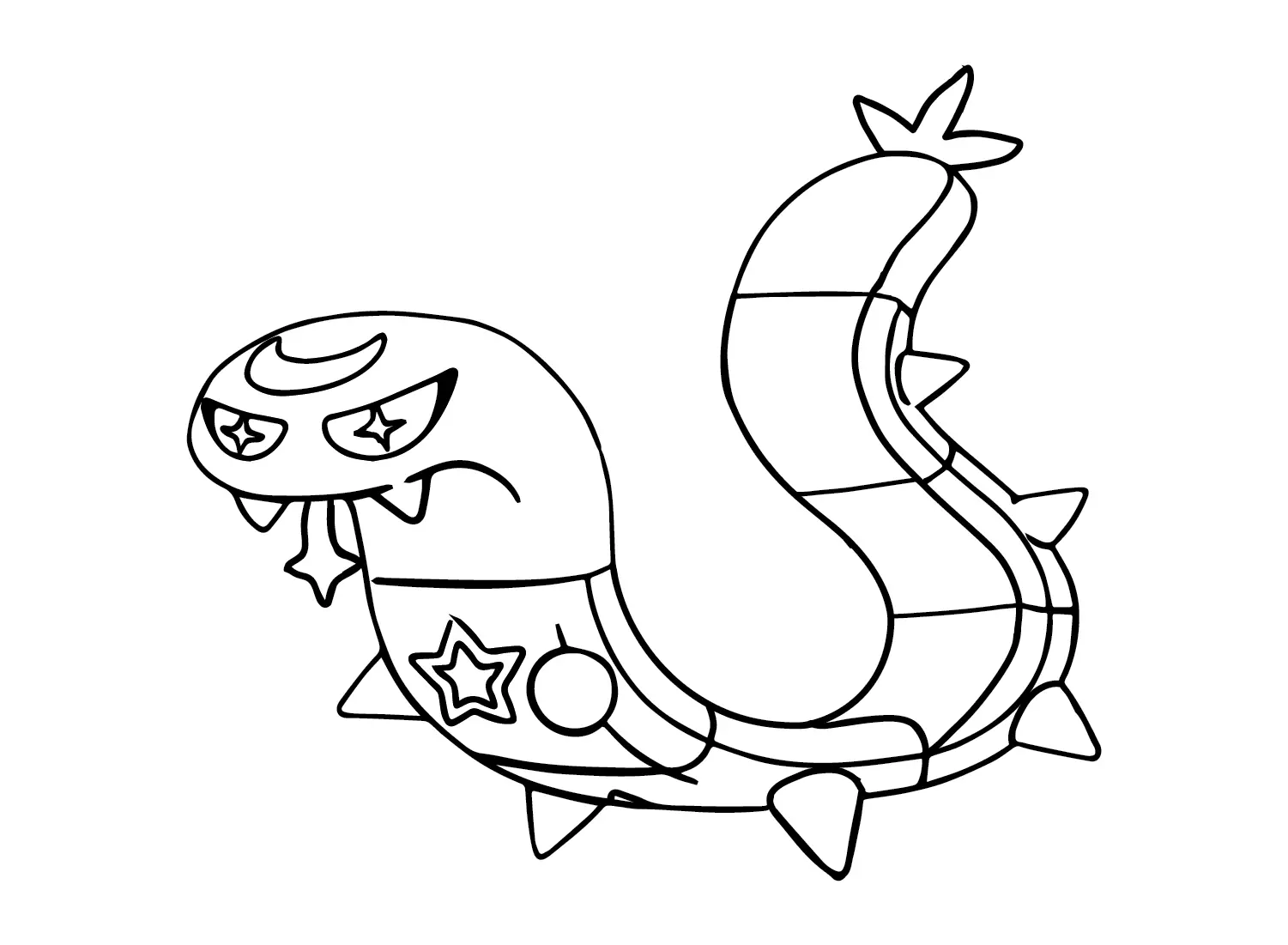 Desenhos de Pokemon Sizzlipede Para Colorir 12