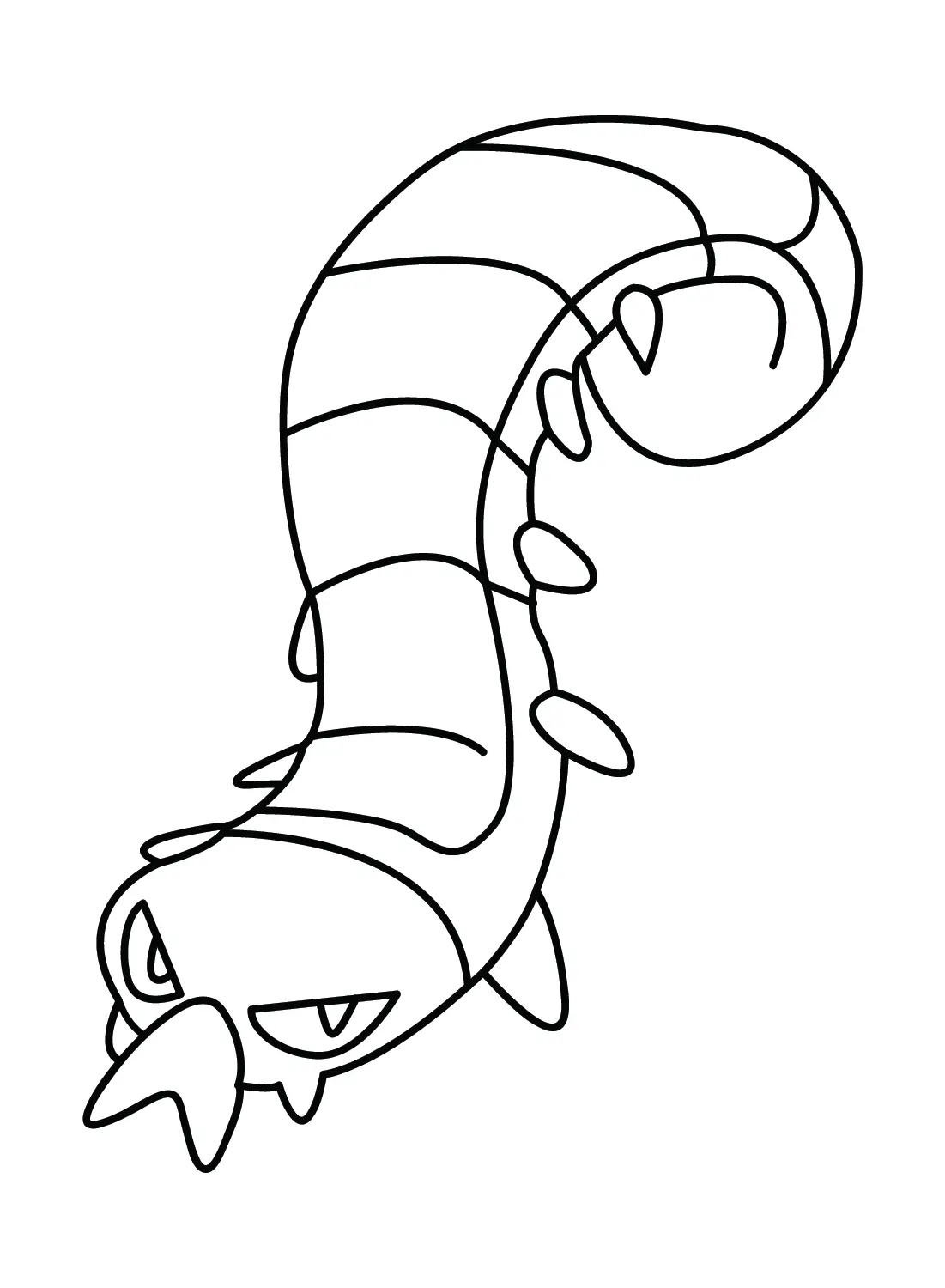 Desenhos de Pokemon Sizzlipede Para Colorir 18