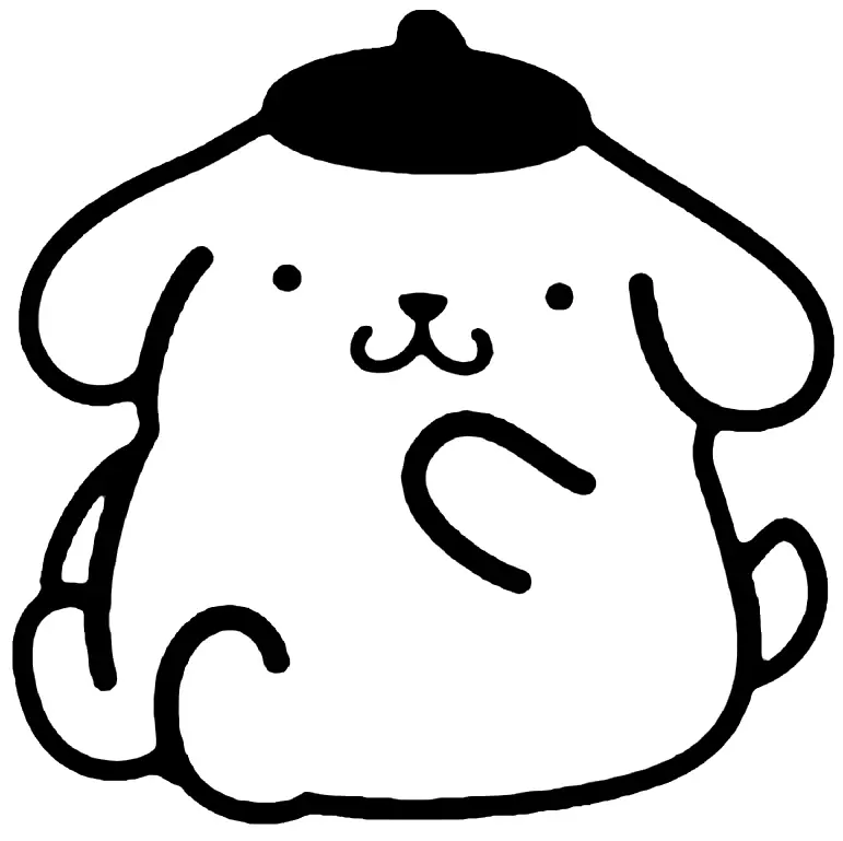 Desenhos de Pompompurin Para Colorir 10