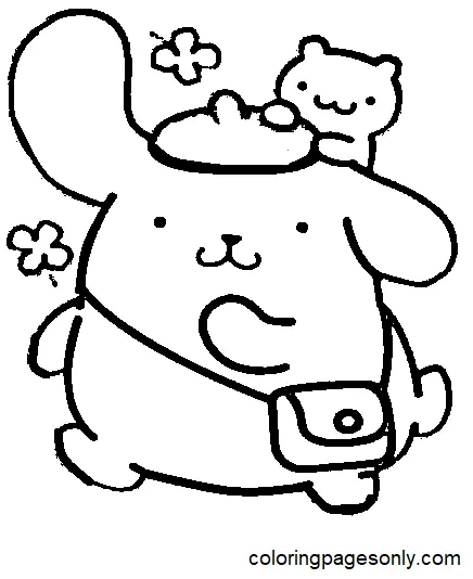 Desenhos de Pompompurin Para Colorir 13