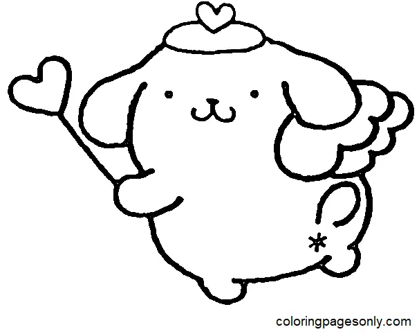 Desenhos de Pompompurin Para Colorir 19