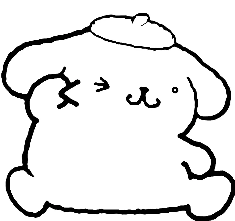 Desenhos de Pompompurin Para Colorir 31