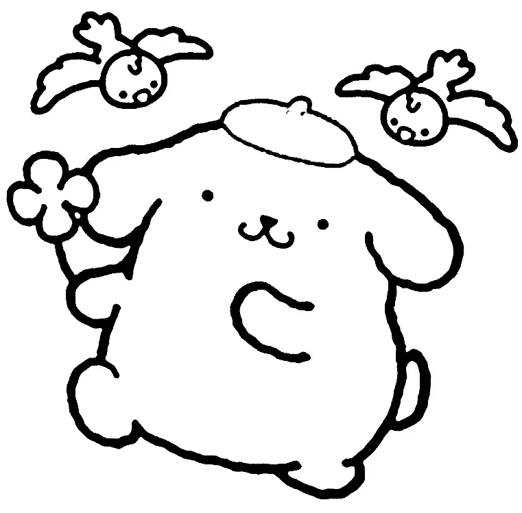 Desenhos de Pompompurin Para Colorir 33