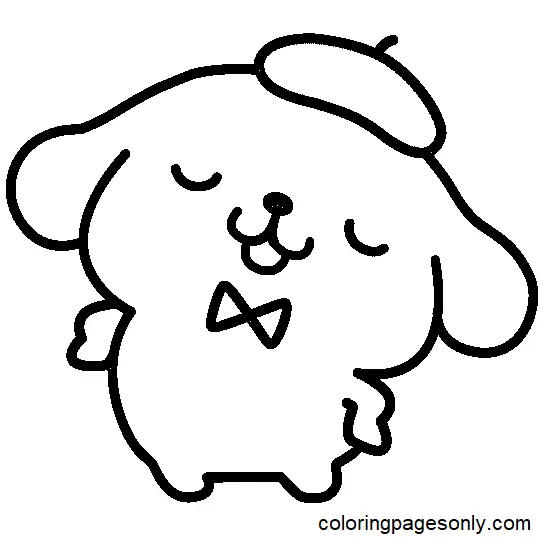 Desenhos de Pompompurin Para Colorir 36