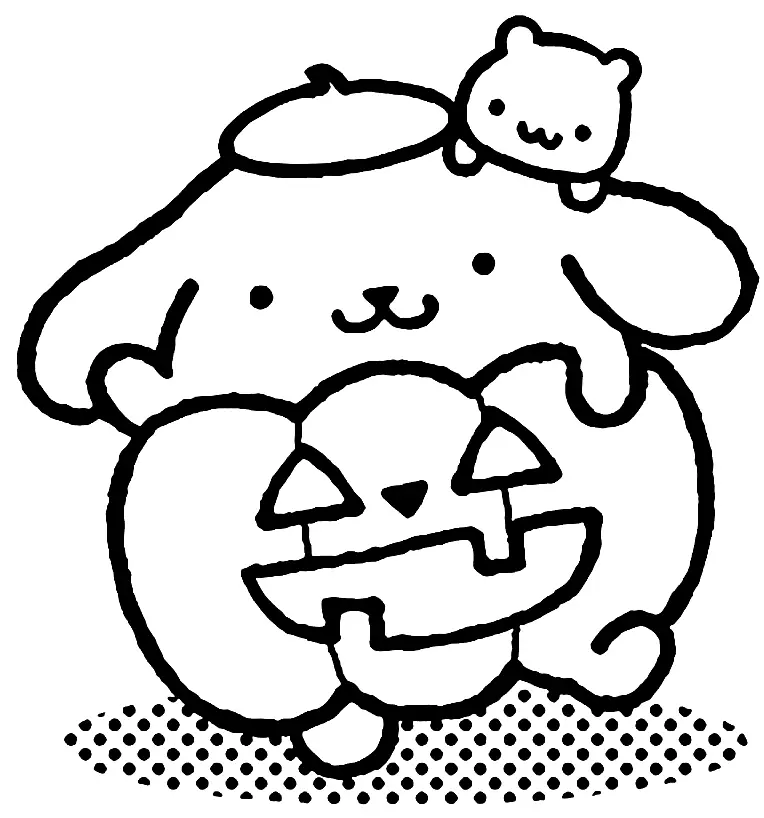 Desenhos de Pompompurin Para Colorir 38