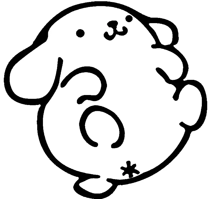 Desenhos de Pompompurin Para Colorir 41