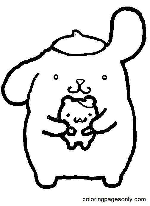 Desenhos de Pompompurin Para Colorir 47