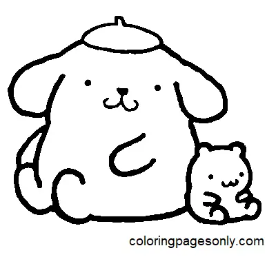 Desenhos de Pompompurin Para Colorir 48