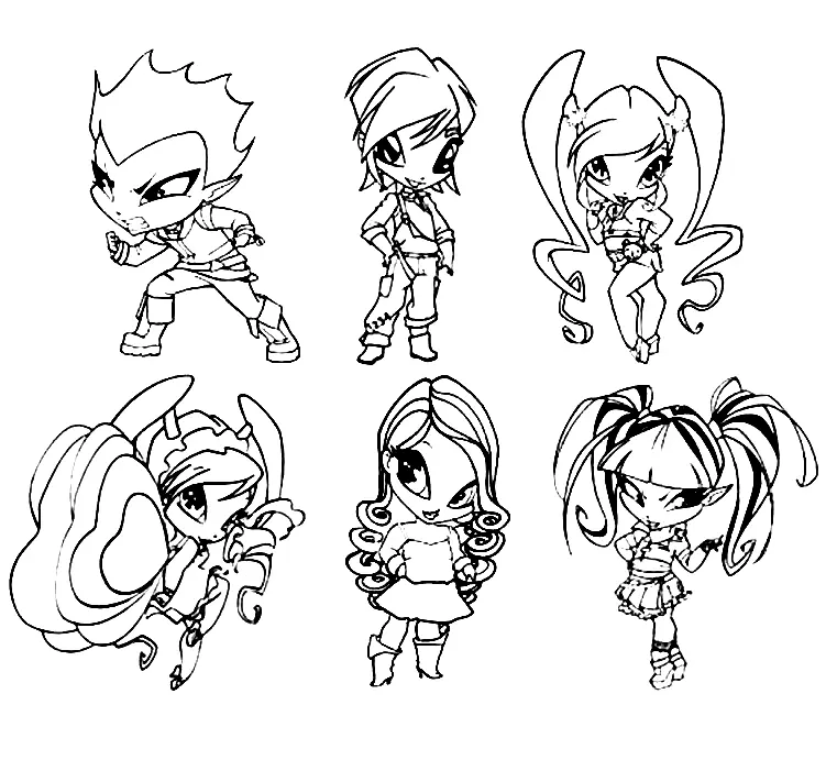 Desenhos de Pop Pixie Para Colorir 20