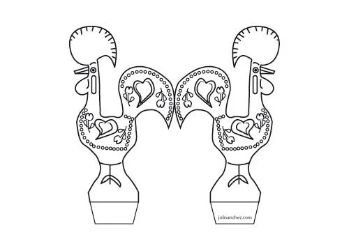 Desenhos de Portugal Para Colorir