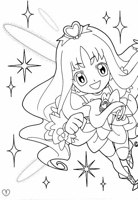 Desenhos de Precure Para Colorir 24