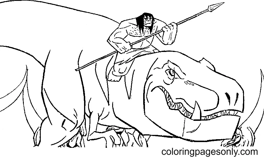 Desenhos de Primal Para Colorir 3