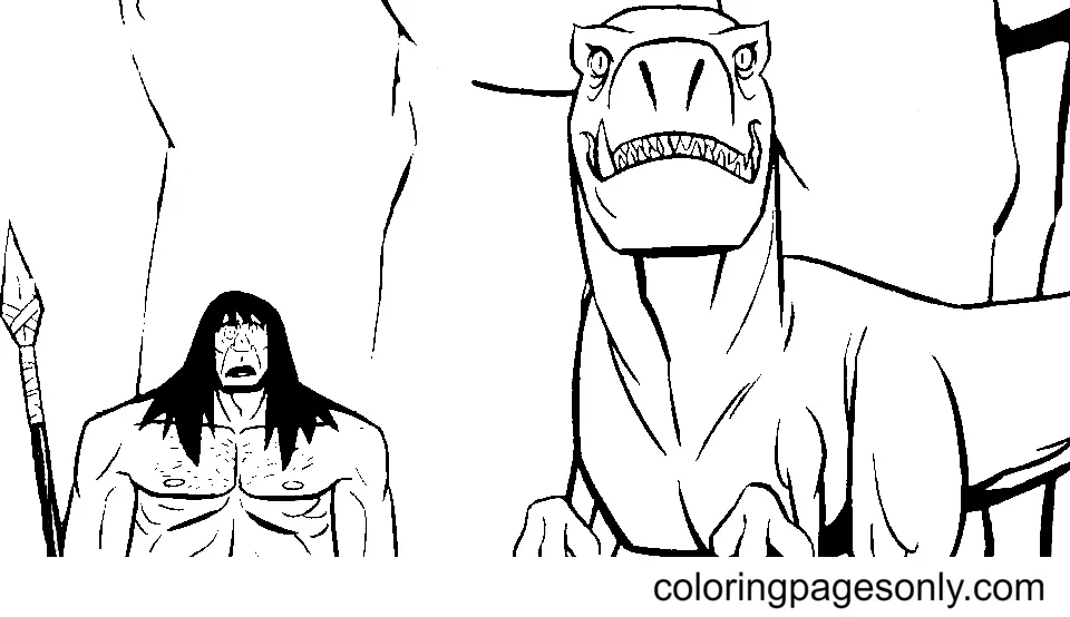 Desenhos de Primal Para Colorir 9