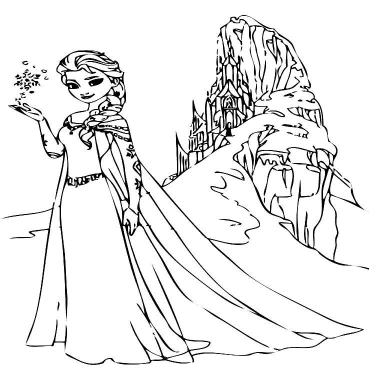 Desenhos de Princess Para Colorir 1