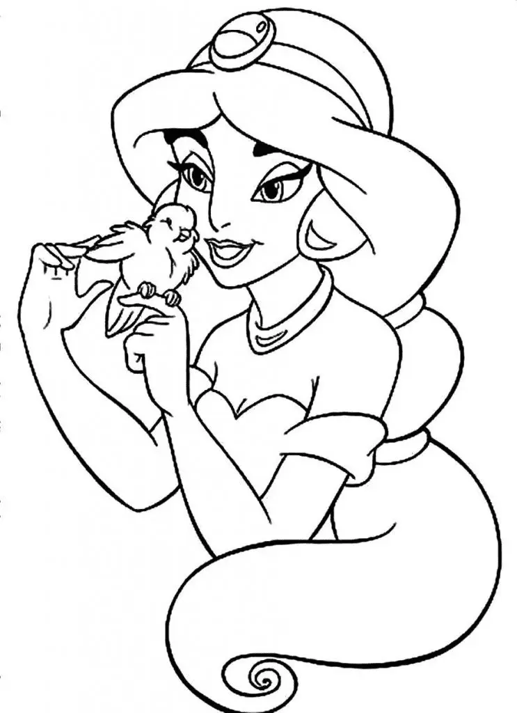 Desenhos de Princess Para Colorir 10