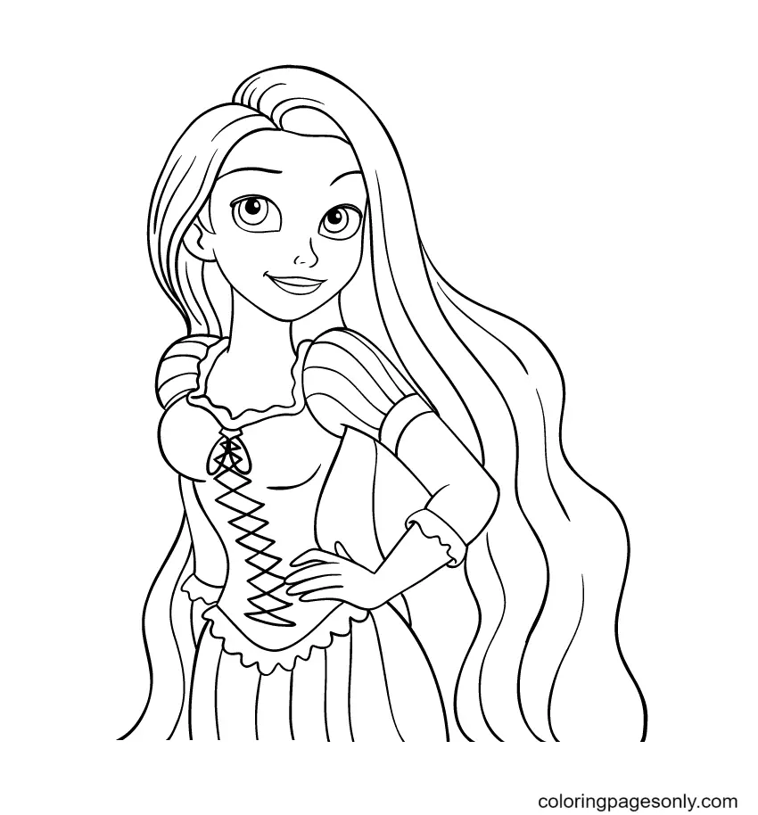 Desenhos de Princess Para Colorir 13