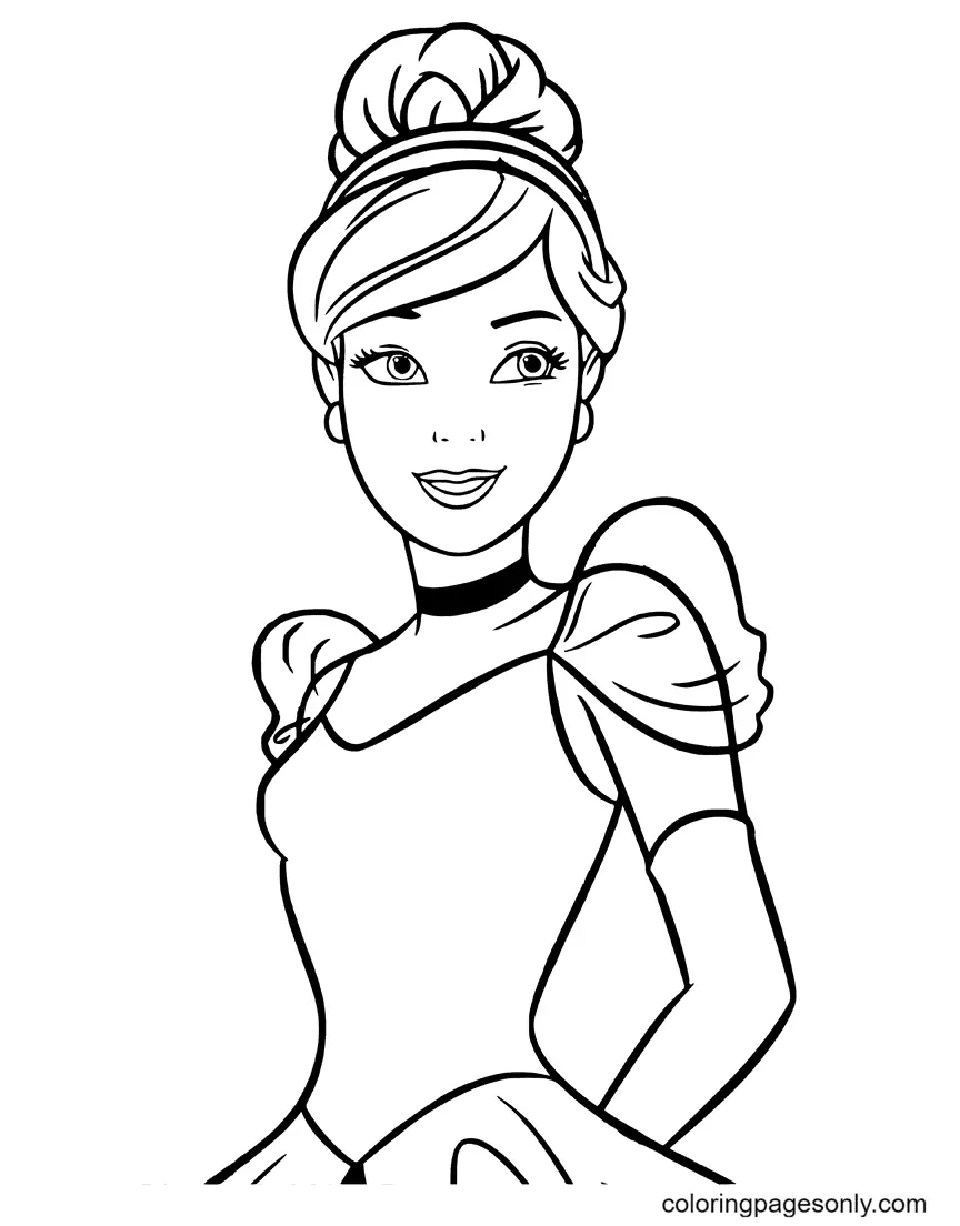 Desenhos de Princess Para Colorir 15