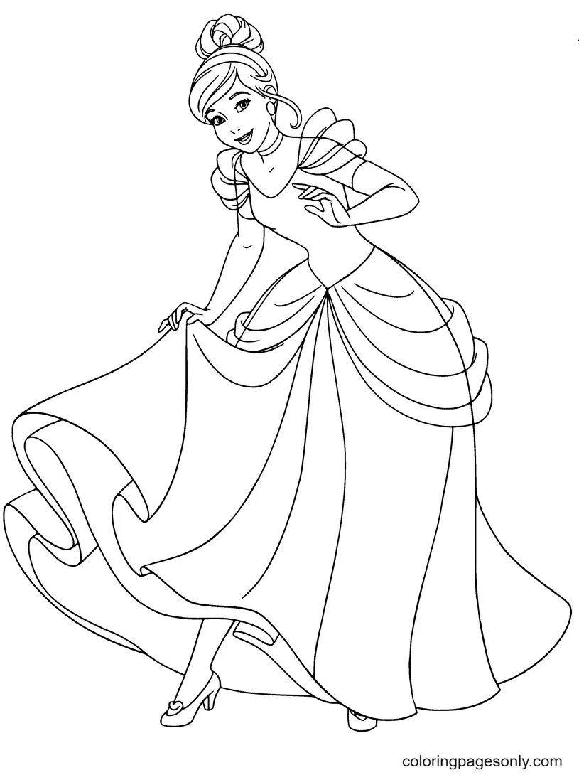 Desenhos de Princess Para Colorir 19