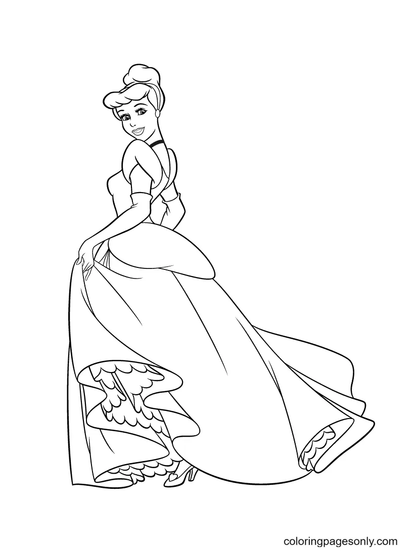 Desenhos de Princess Para Colorir 22