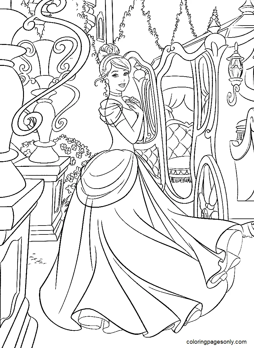 Desenhos de Princess Para Colorir 23