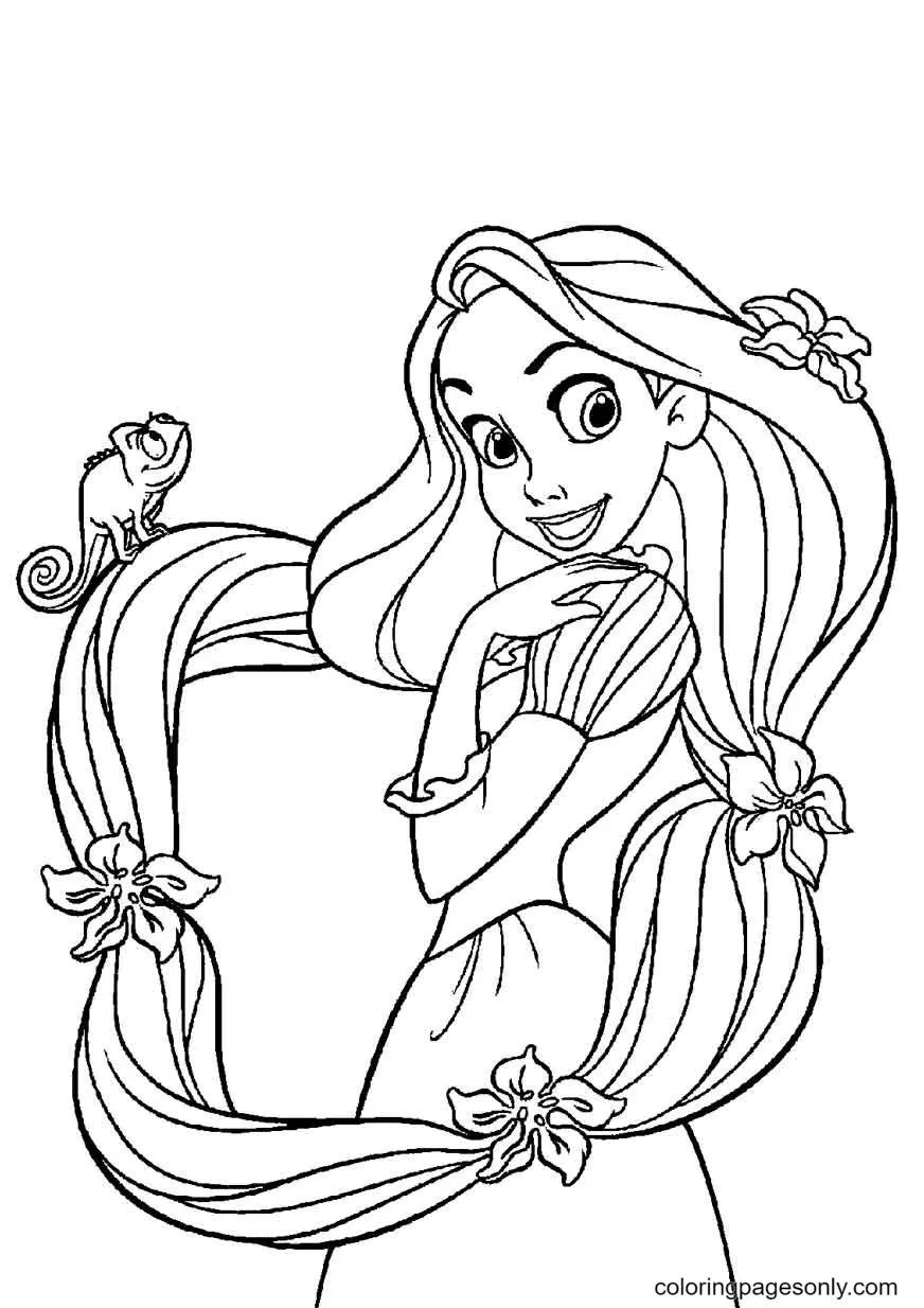 Desenhos de Princess Para Colorir 24