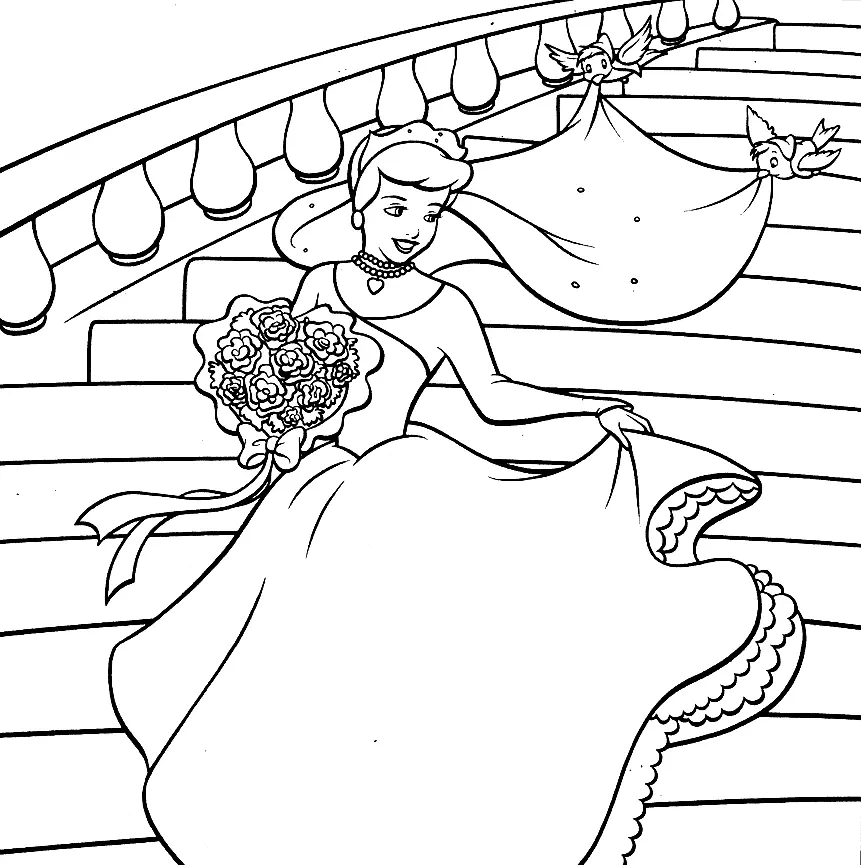 Desenhos de Princess Para Colorir 25