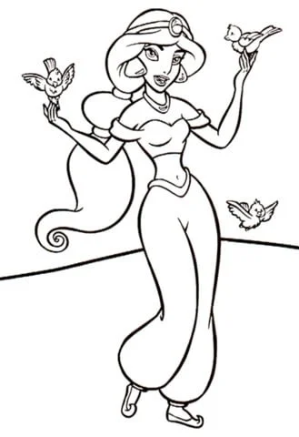 Desenhos de Princess Para Colorir 26