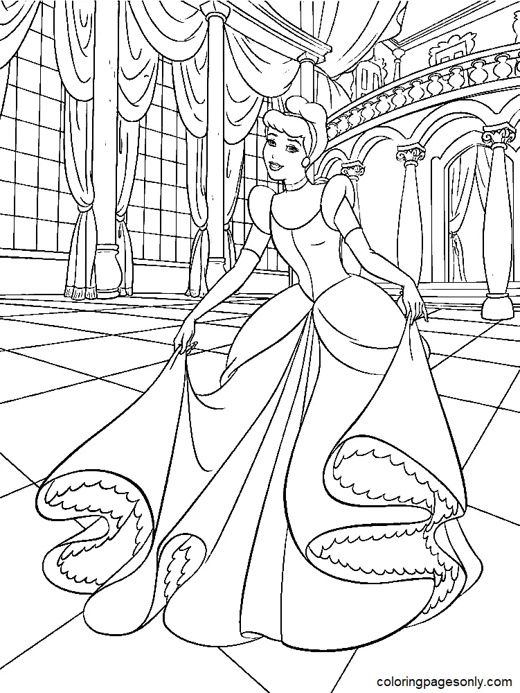 Desenhos de Princess Para Colorir 27