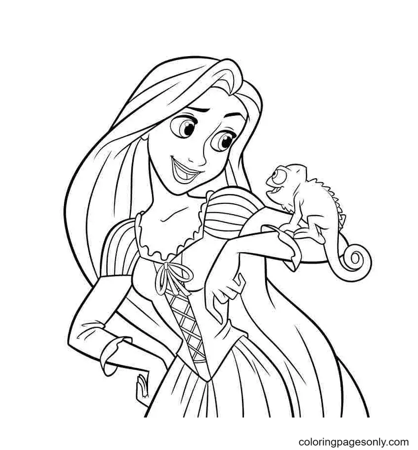 Desenhos de Princess Para Colorir 31